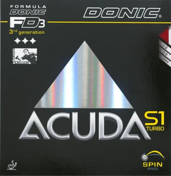 Donic Acuda S1 Turbo Red 2.0