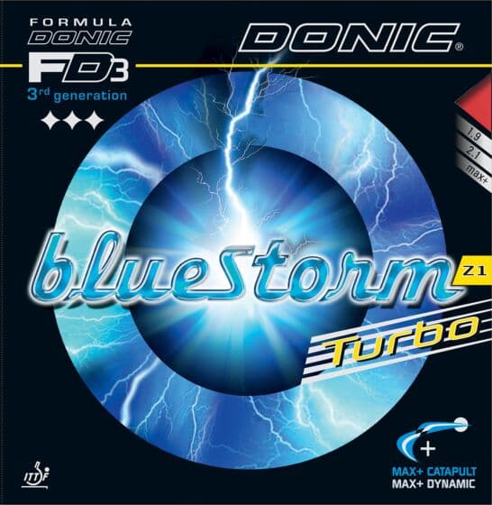 Donic Bluestorm Z1 Turbo Black 1.9
