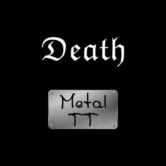 Metal TT Death Black OX