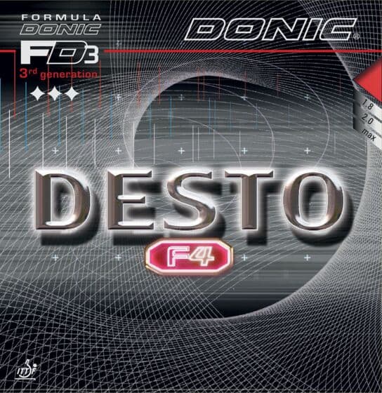 Donic Desto F4 Red 1.8