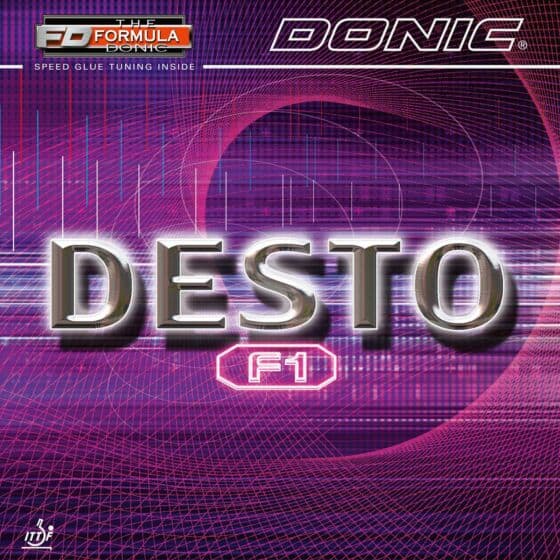 Donic Desto F1 Black Max