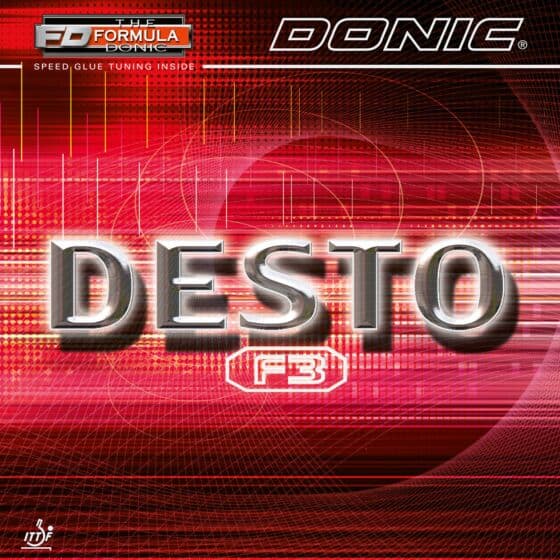 Donic Desto F3 Red 2.0