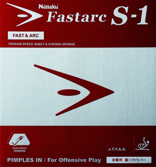 Nittaku Fastarc S-1 Black 1.8