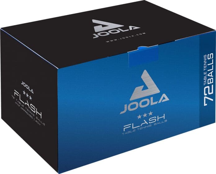 Joola Flash *** 40+ 72 Balls White