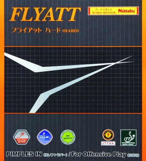 Nittaku Flyatt Hard Black 1.8