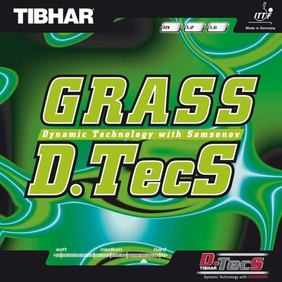 Tibhar Grass Dtecs Black 1.6