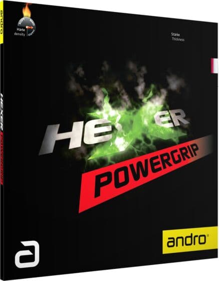 Andro Hexer PowerGrip Red 1.7