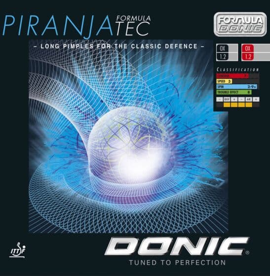 Donic Piranja Formula-TEC Black OX