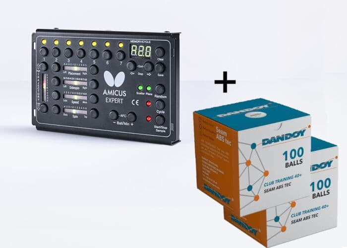 Butterfly Robot Amicus Expert + 200 balls Dandoy Club Training