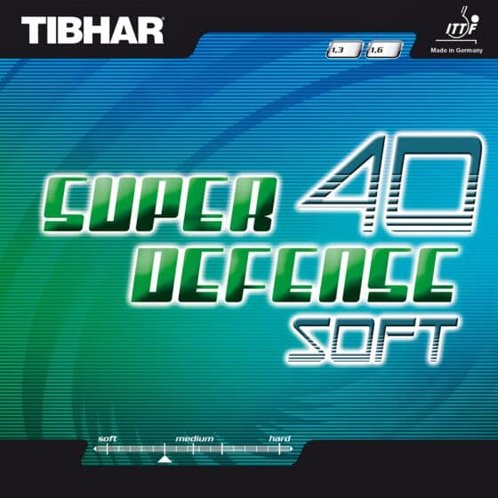 Tibhar Super Defense 40 Soft Red 1.6